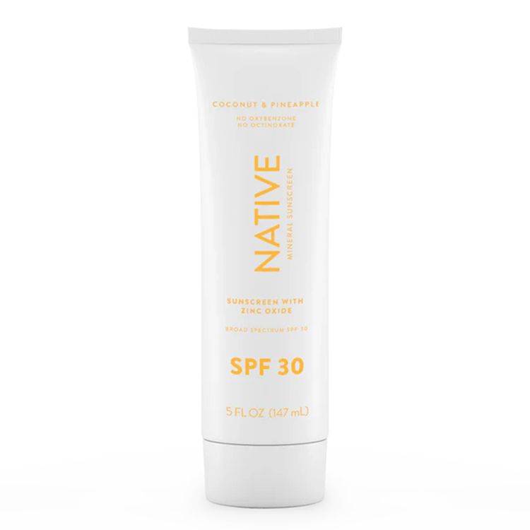 Native Body Sunscreen ($20)