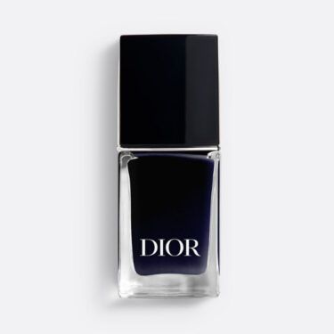 Dior Pied-de-Poule navy nail polish