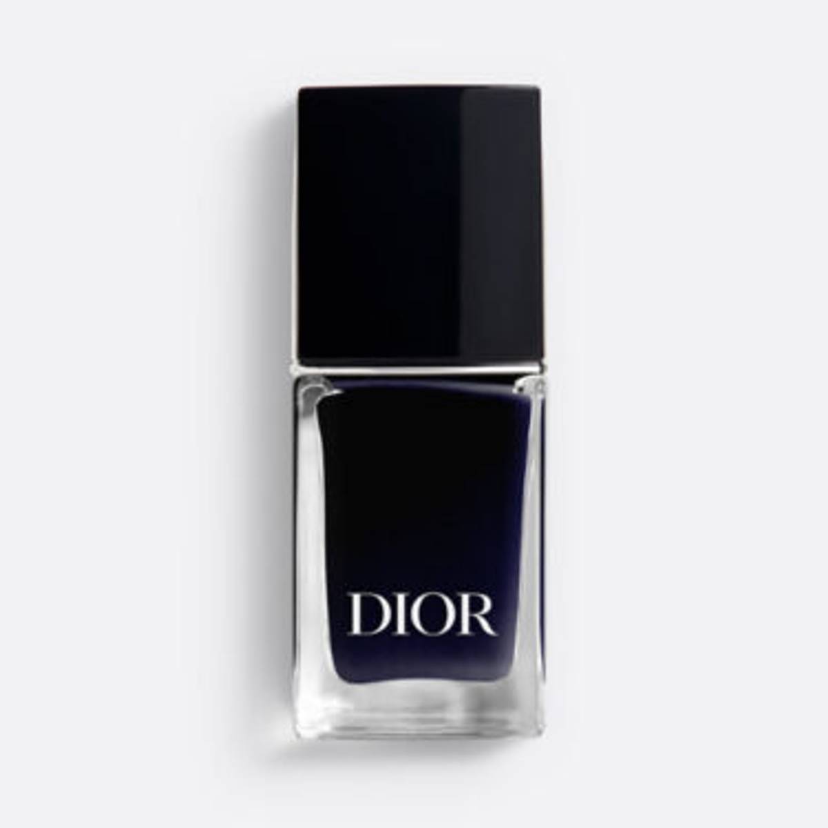 Dior Pied-de-Poule navy nail polish