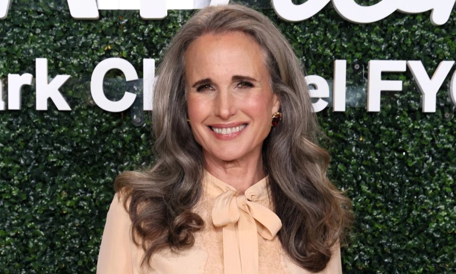 Andie MacDowell attends Hallmark Channel’s “The Way Home” season 3 screening &amp; Emmys FYC event at The Aster on April 22, 2025 in Los Angeles, California.