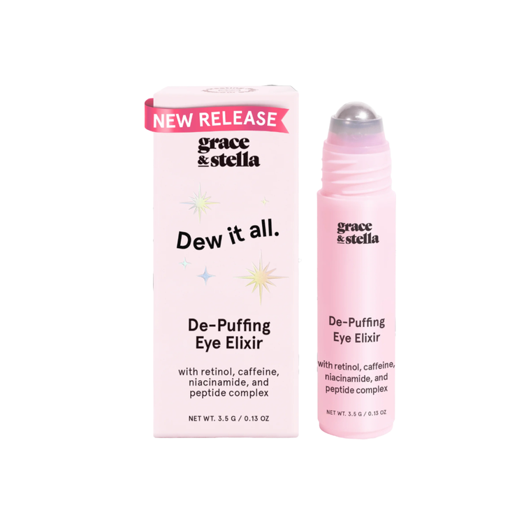 grace &amp; stella de-puffing eye serum roller ($12)