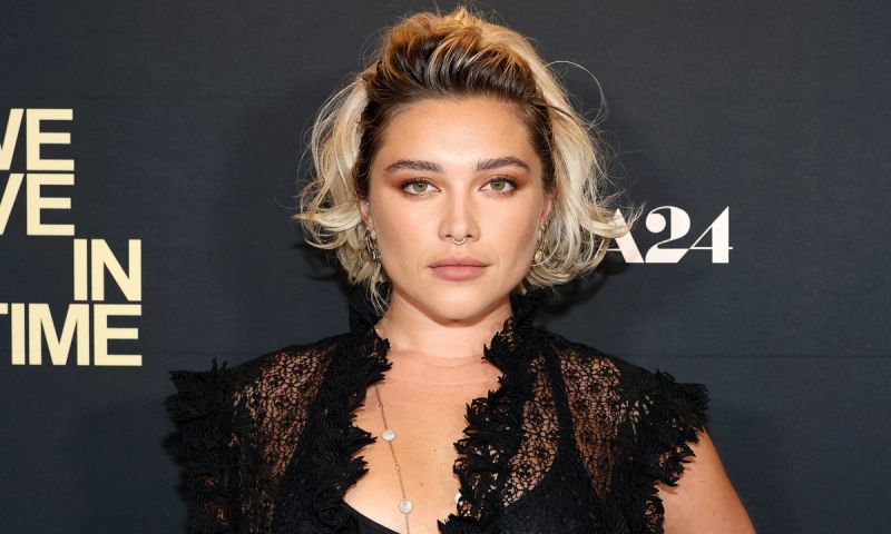 Florence Pugh attends A24's "We Live in Time" New York Screening at Crosby Street Hotel on September 09, 2024 in New York City.