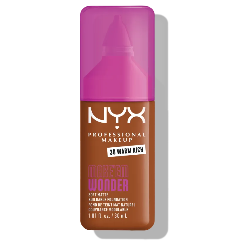 NYX Professional Makeup Make 'Em Wonder Soft Matte Foundation