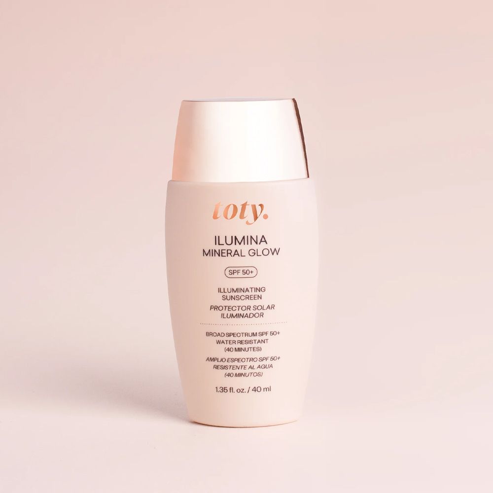 toty Ilumina Mineral Glow SPF 50+ Illuminating Sunscreen ($44)