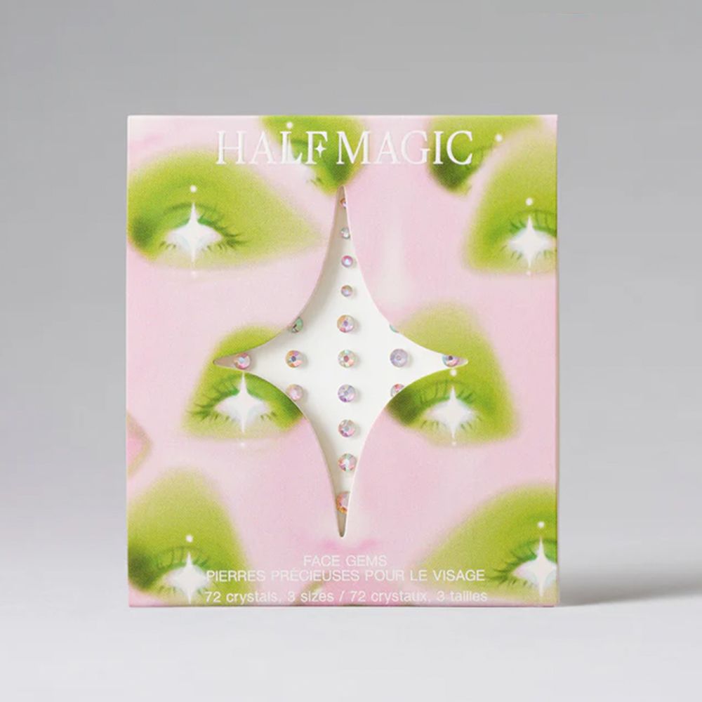 Half Magic Beauty Medical Grade Adhesive Stick-on Face Gems ($12)