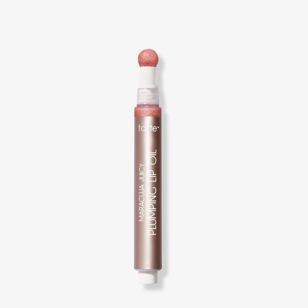 Tarte Maracuja Juicy Plumping Lip Oil in shimmering shades ($27)