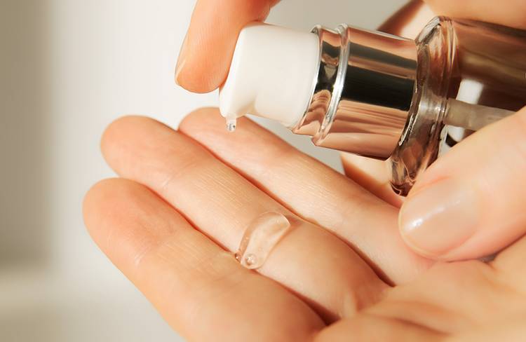Retinol with sun protection in it