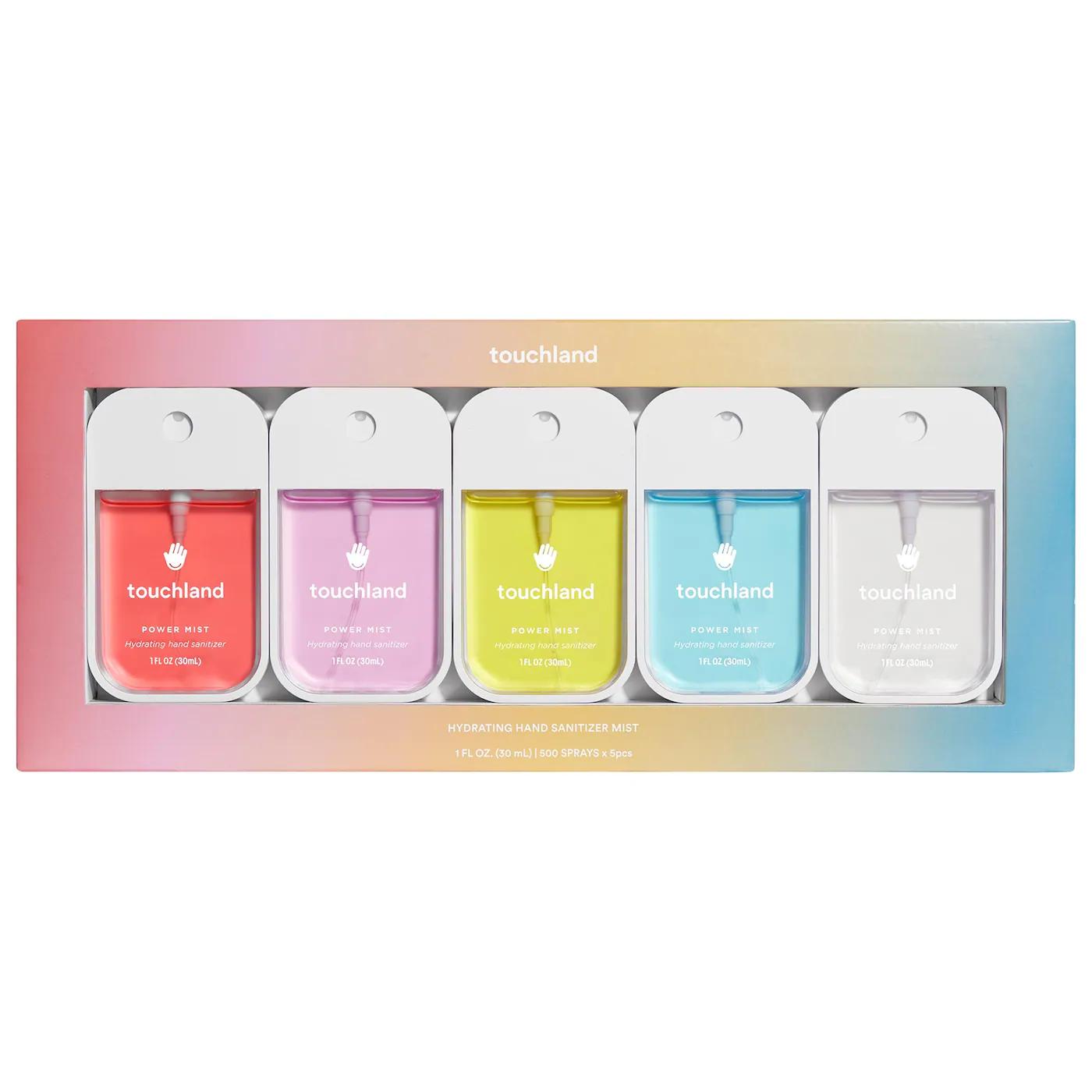 Touchland Limited Edition Power Mist Hydrating Hand Sanitizer Top 5-Set ($45)