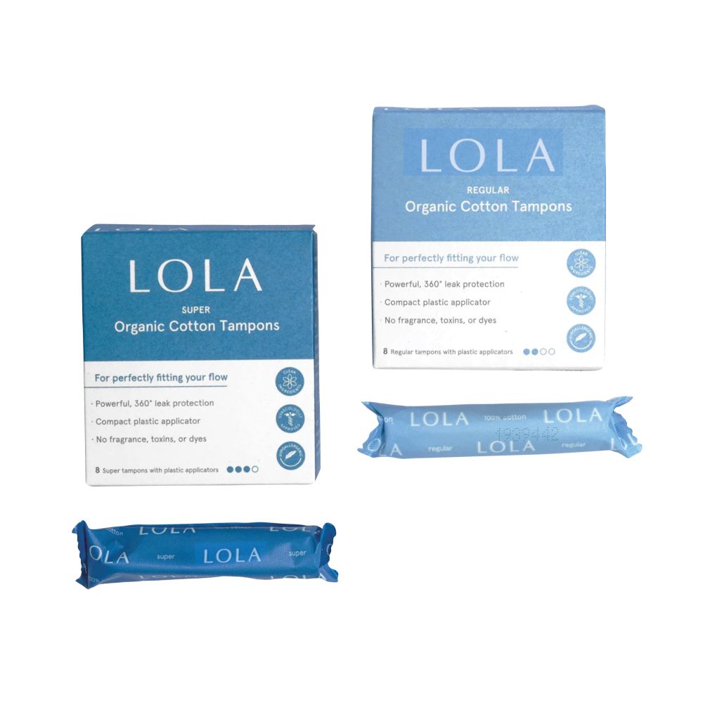 LOLA Compact Plastic Applicator Tampons ($11)
