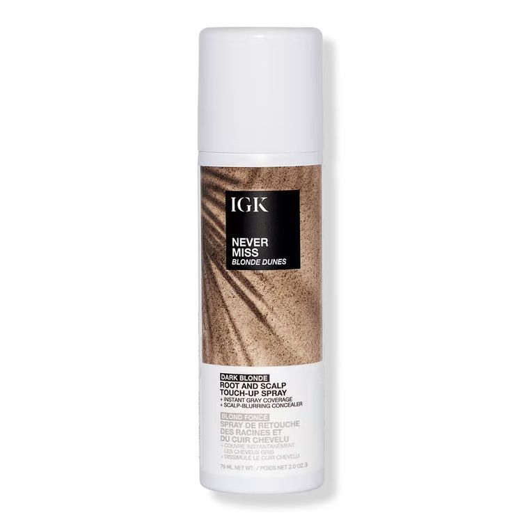 IGK NEVER MISS Root and Scalp Touch-Up Spray ($24)