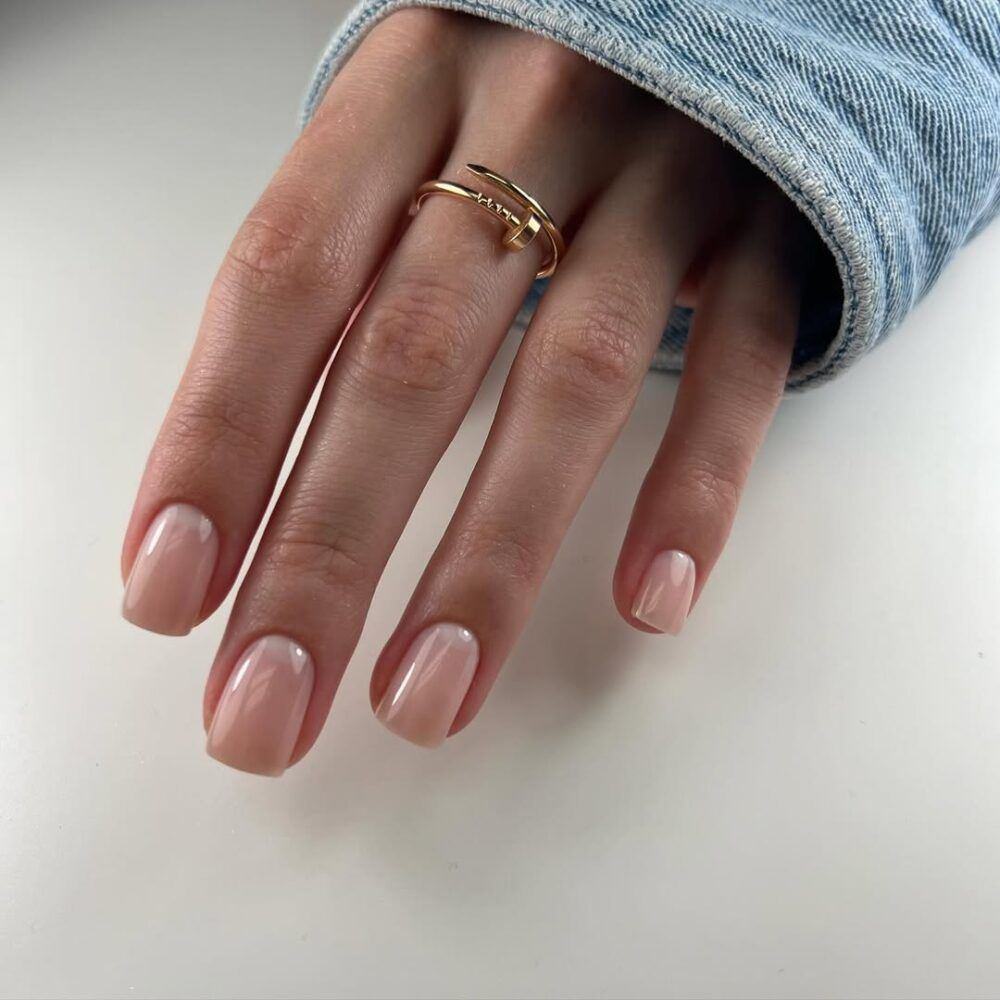 Pearlescent Soap Nails