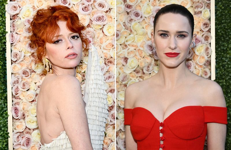 Rachel Brosnahan and Natasha Lyonne Both Wore These Viral Falsies to The Golden Globes