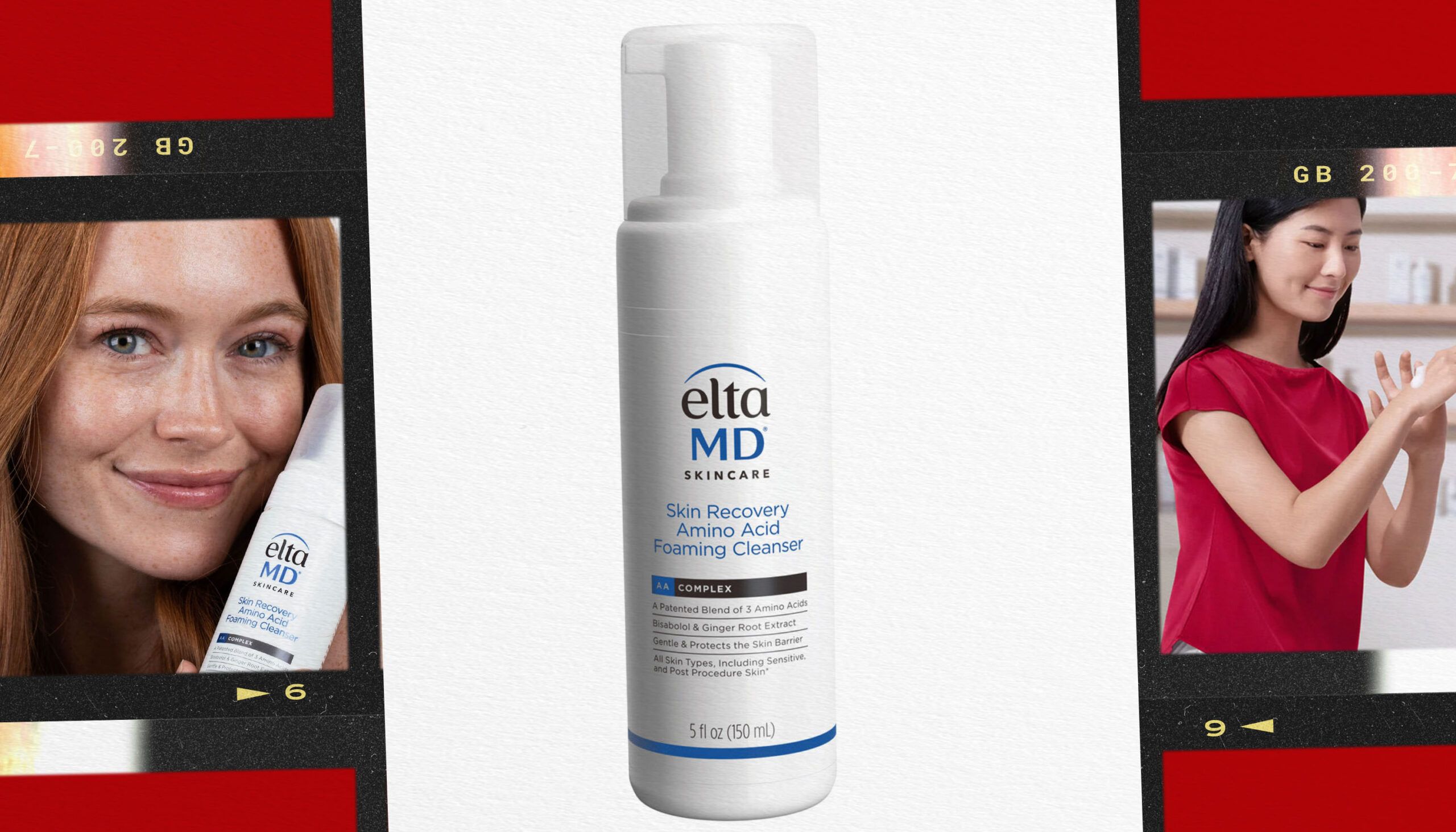 EltaMD cleanser collage