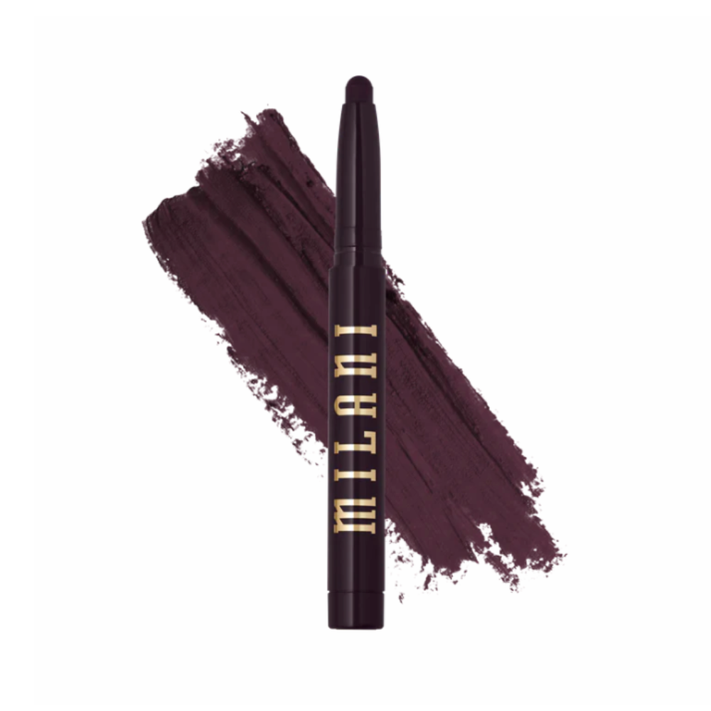 Milani Stay Put Matte Lip Crayon in Blackened Plum ($10)