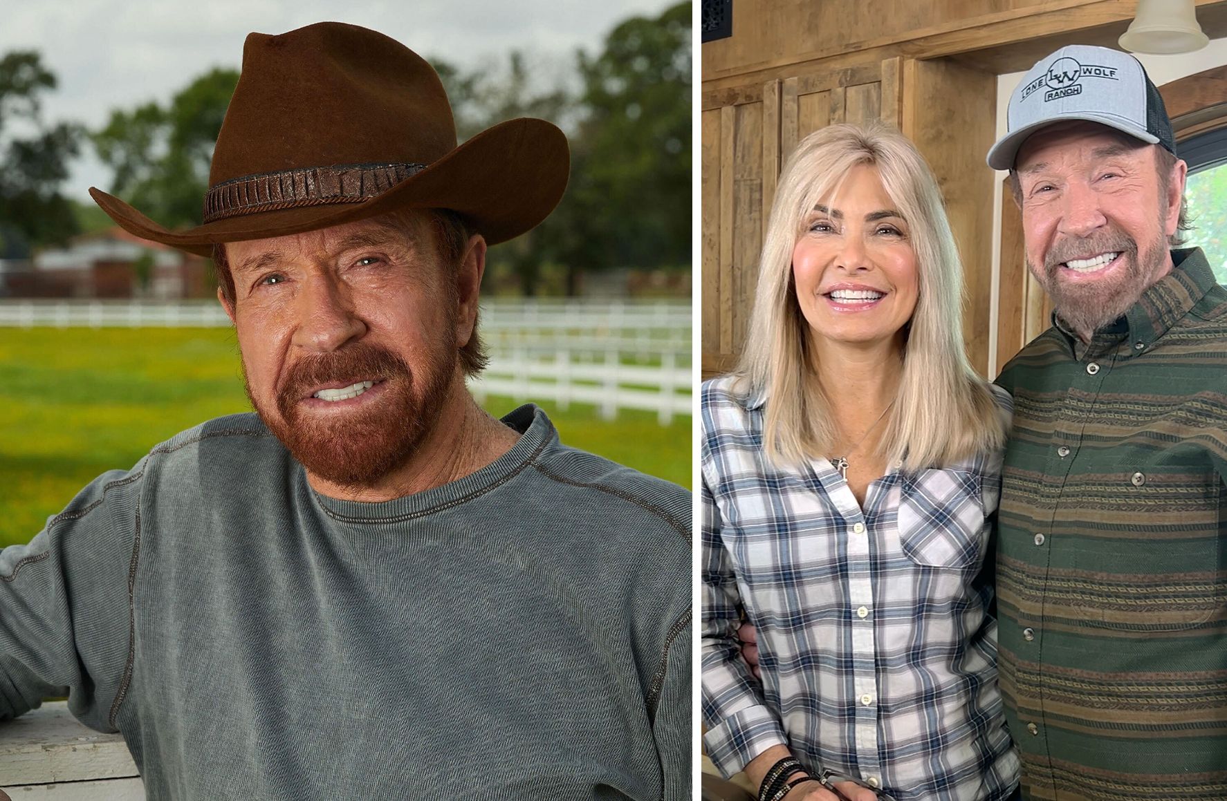 chuck and gena norris