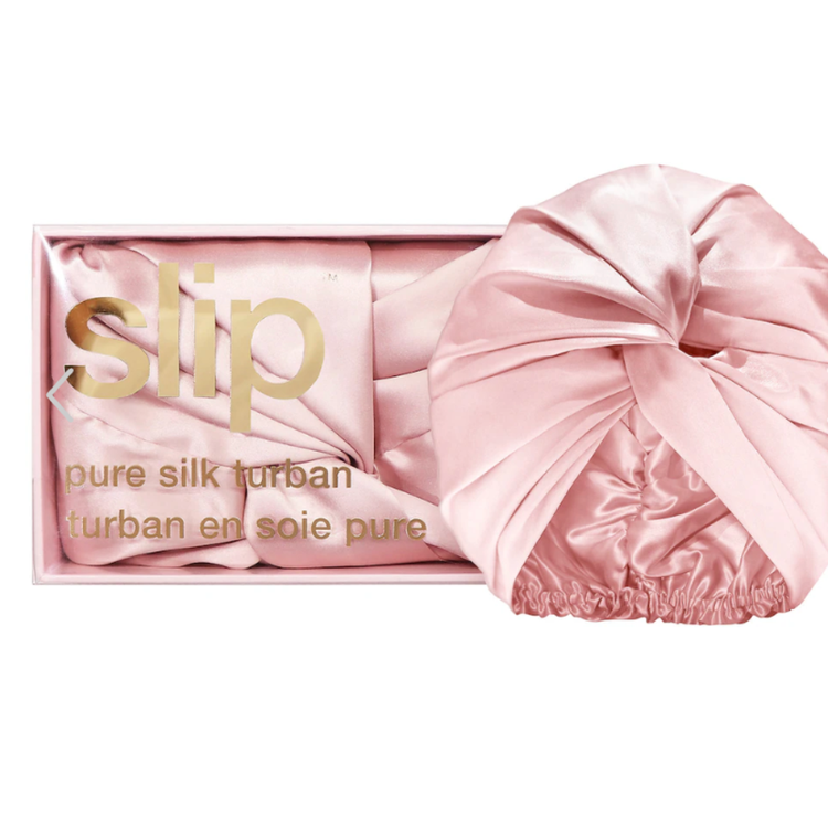 Slip Pure Silk Turban ($85)