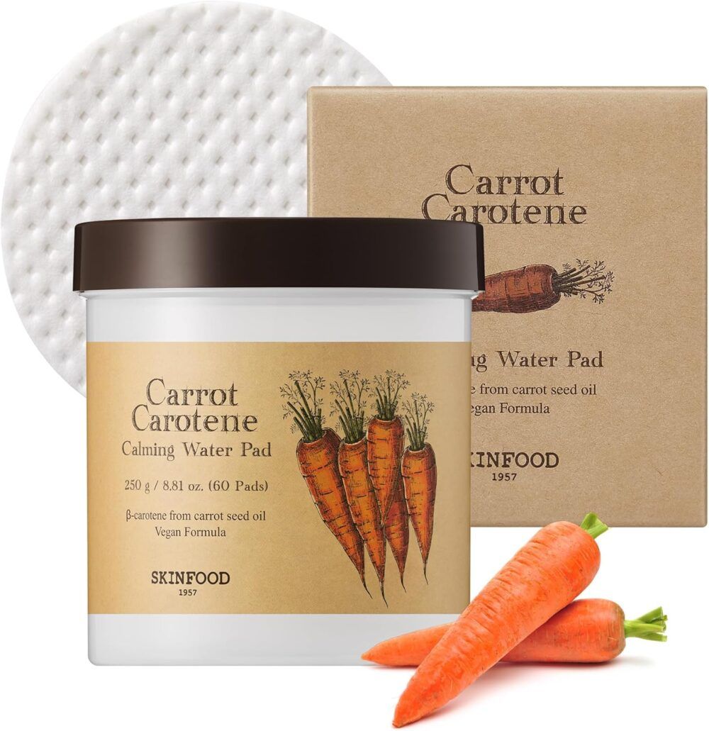 SKIN FOOD Carrot Carotene Calming Water Pad ($21)