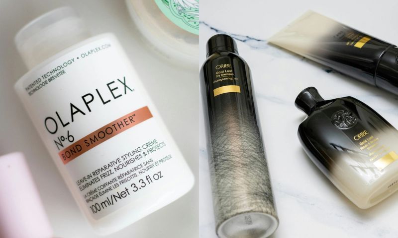 olaplex and oribe hair products