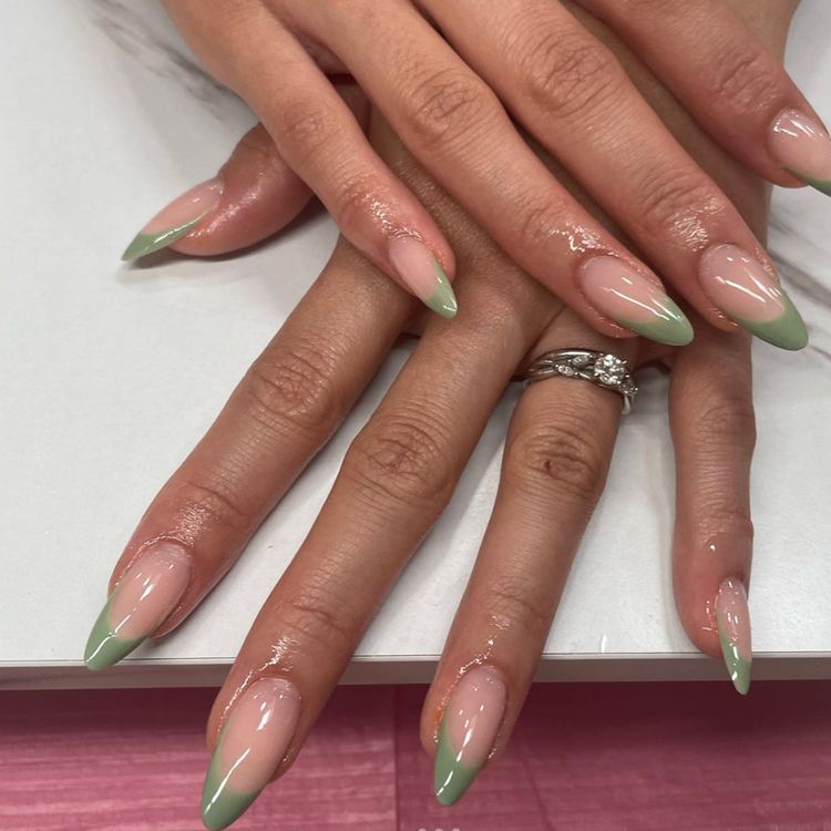 Olive Oil French Tips