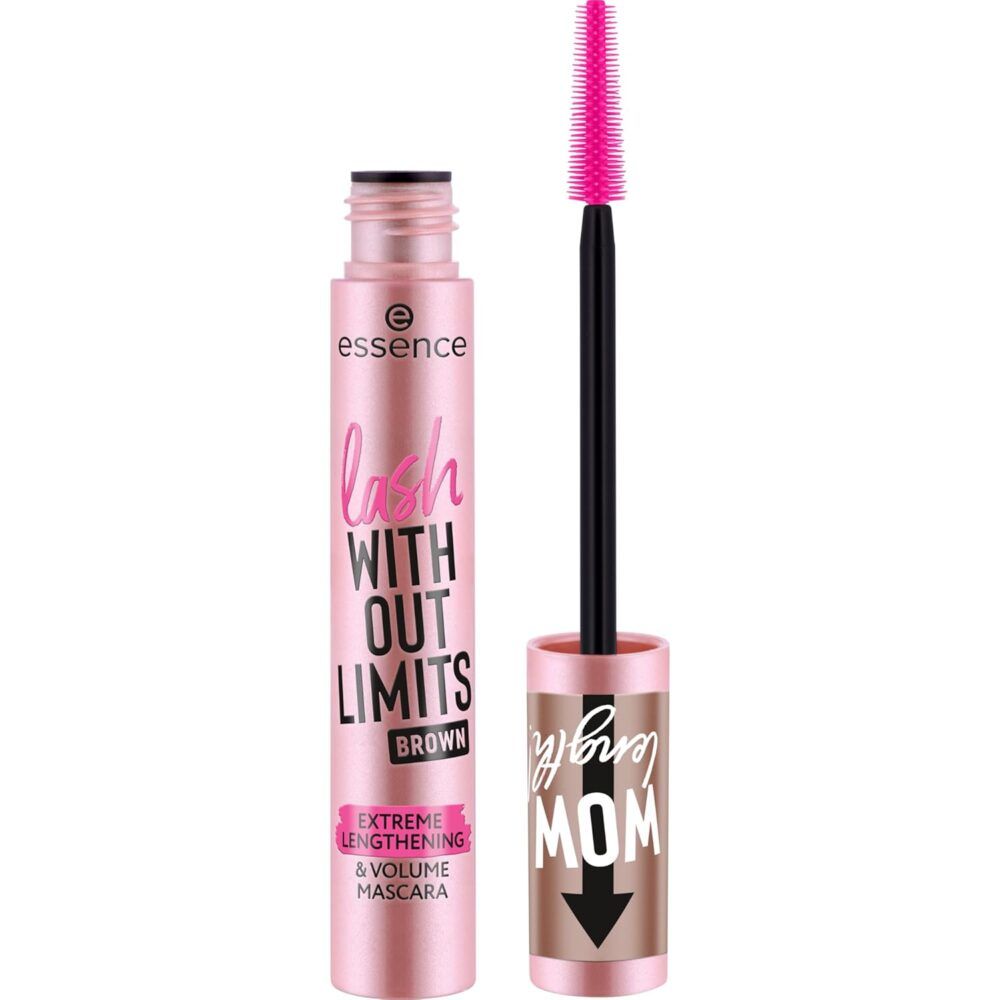 Essence Lash Without Limits Extreme Lengthening &amp; Volume Mascara in Brown ($5)