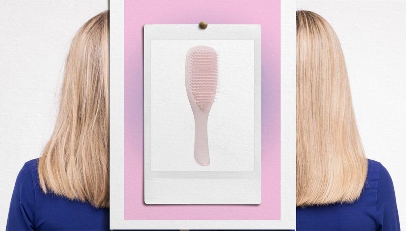 tangle teezer plant brush collage