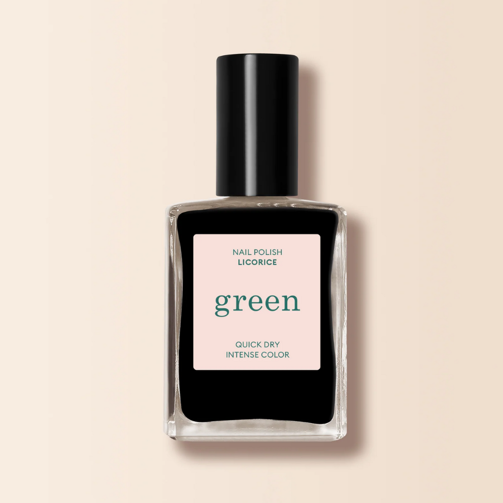 Manicurist Paris Green Natural Nail Polish Licorice ($14)