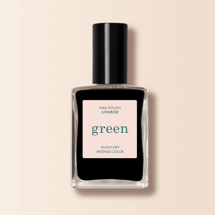 Manicurist Paris Green Natural Nail Polish Licorice ($14)