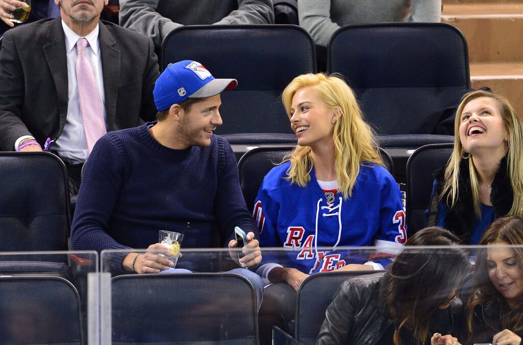 Tom Ackerley and Margot Robbie