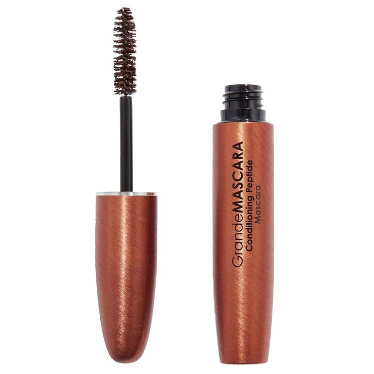 Grande Cosmetics Conditioning Peptide Mascara in Brown ($25)