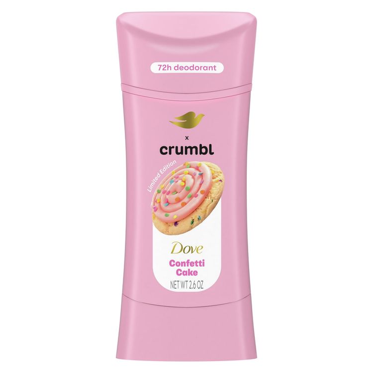 Dove Crumbl Deodorant Stick in Crumbl Confetti Cake ($7)