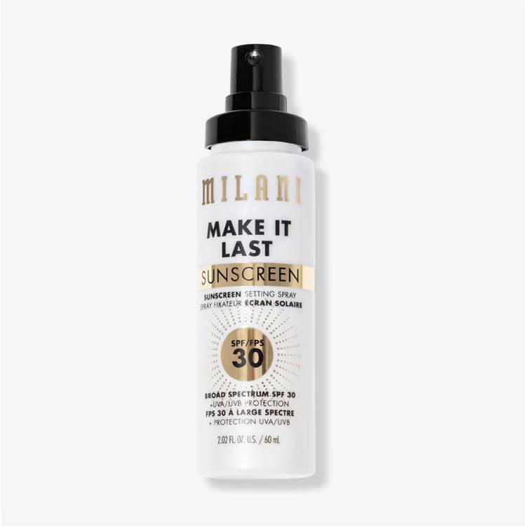 Milani Make It Last Sunscreen Setting Spray with SPF 30 ($14)