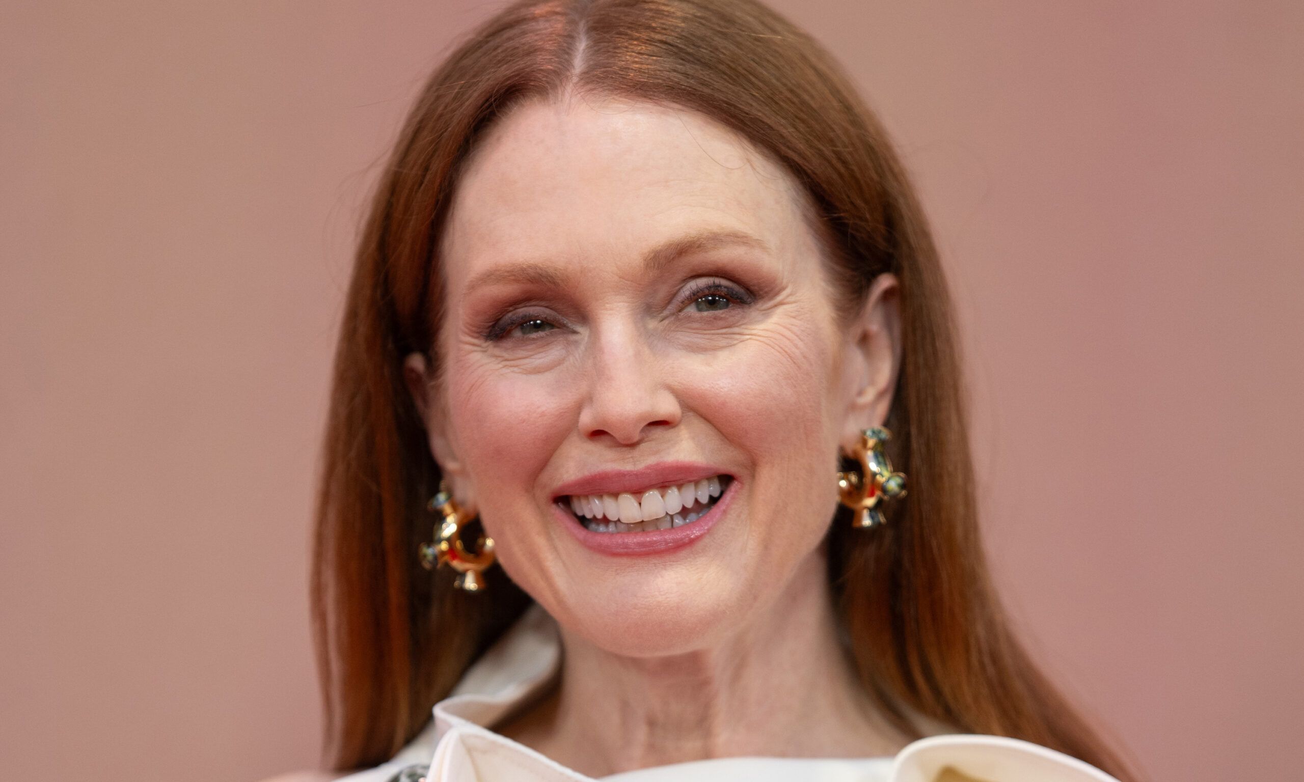 Julianne Moore attends "The Room Next Door" headline gala during the 68th BFI London Film Festival at The Royal Festival Hall on October 19, 2024 in London, England.