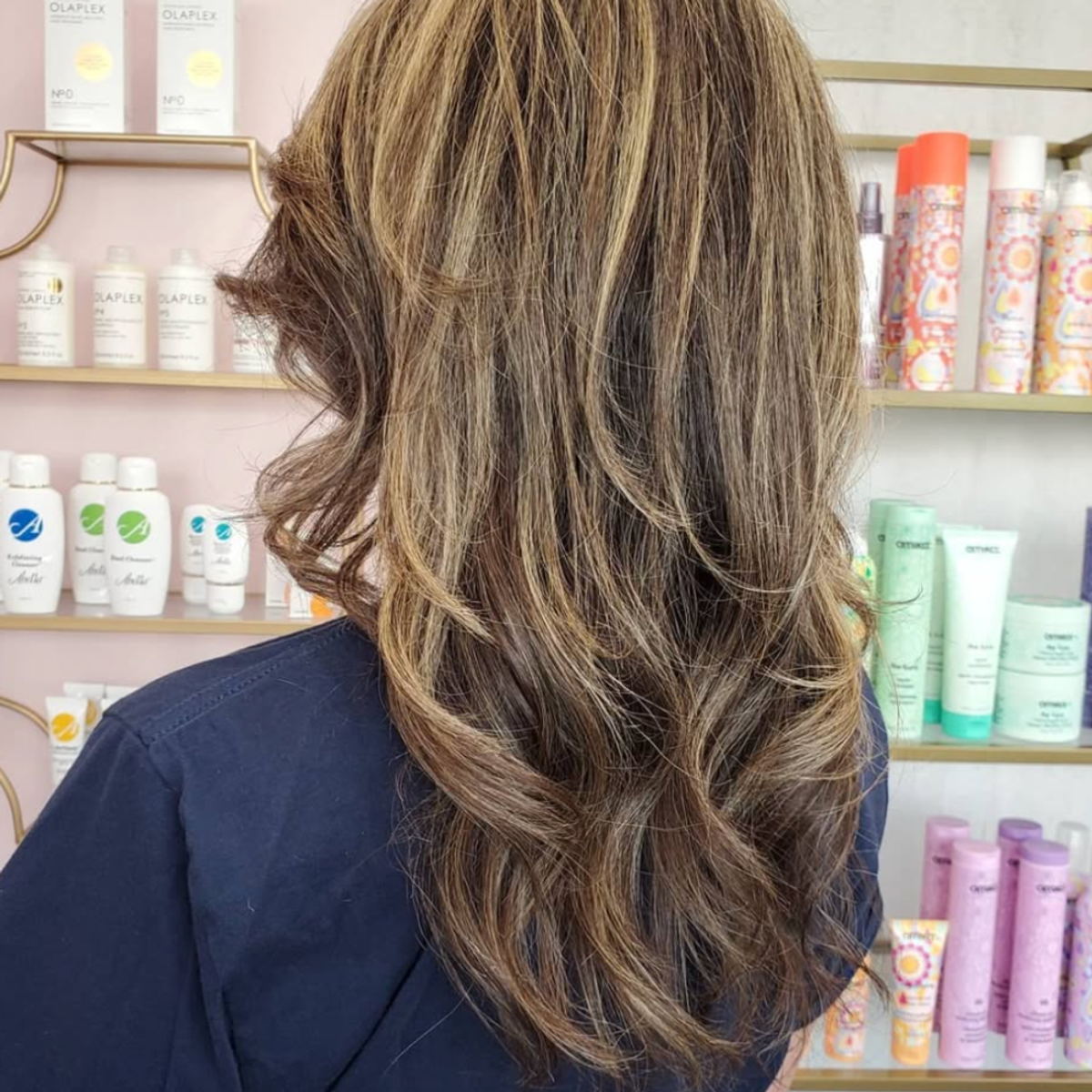 butterfly layers haircut 