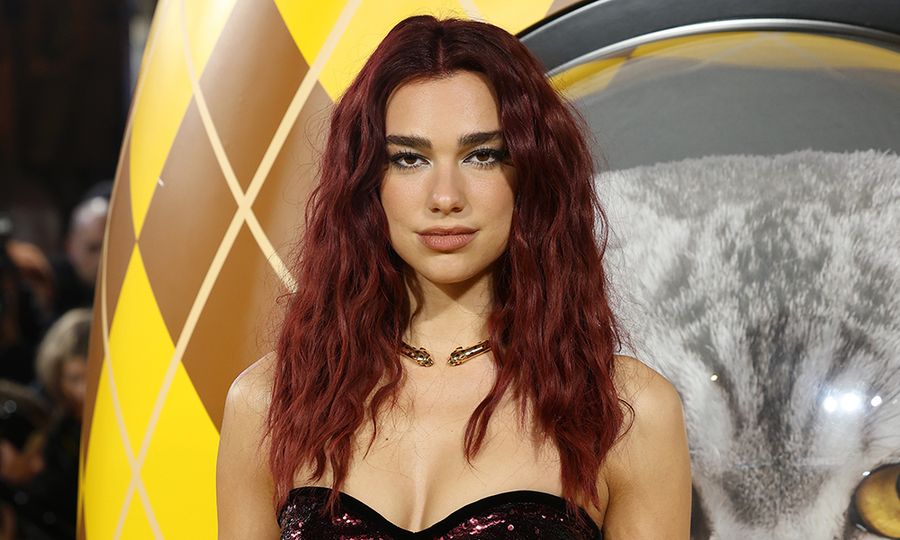 LONDON, ENGLAND - JANUARY 24: Dua Lipa attends the World Premiere of "Argylle" at the Odeon Luxe Leicester Square on January 24, 2024 in London, England.