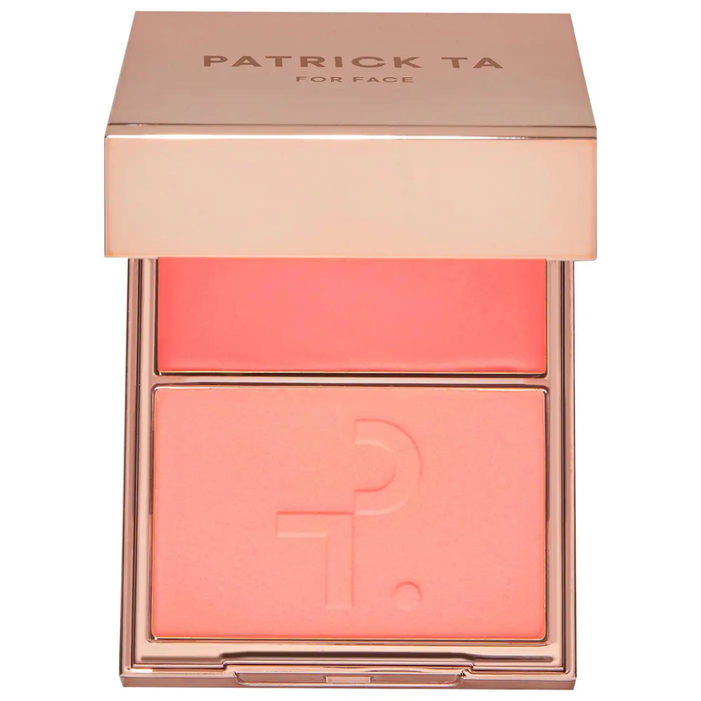 PATRICK TA Major Headlines Double-Take Blush Duo in Soft Launch ($40)