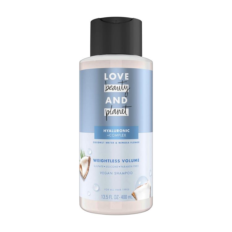Love Beauty &amp; Planet Coconut Water &amp; Mimosa Flower Shampoo ($9)