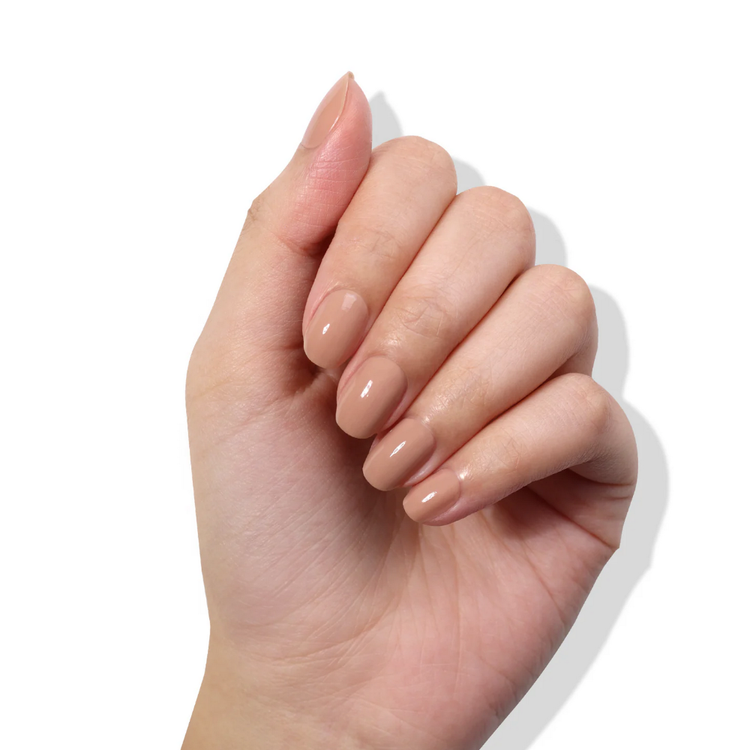 Static Nails Toasted Sugar Reusable Pop-On Manicures® ($20)