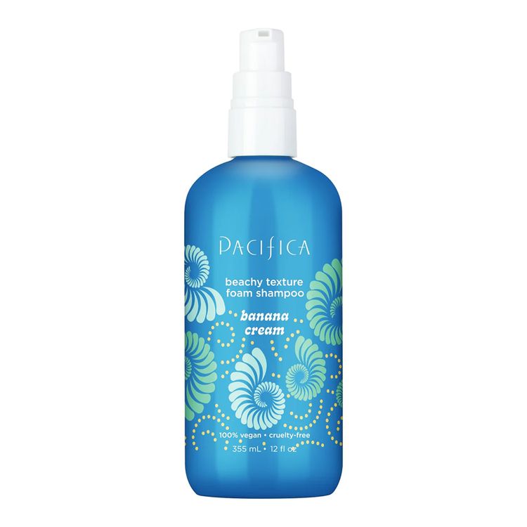 Wavy Hair: Pacifica Banana Cream Beachy Texture Foam Shampoo ($11)
