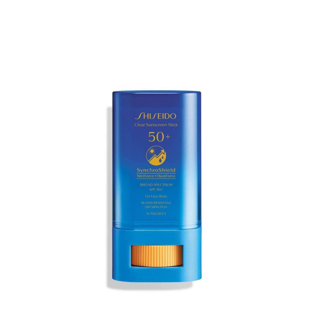 A container of Clear Sunscreen Stick SPF 50+