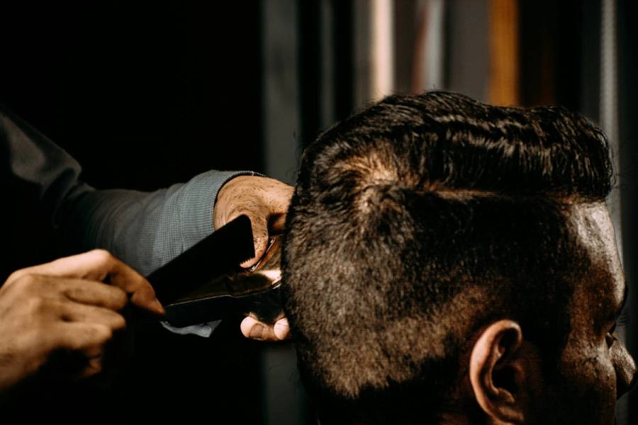 old money men's hair, Unsplash by Amar Taha