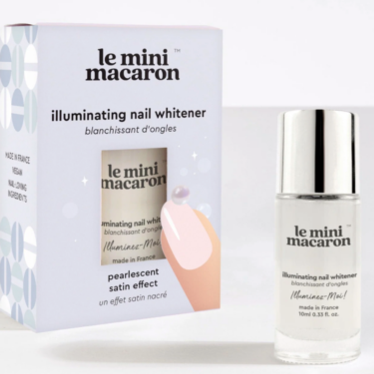 Le Mini Macaron Illuminez-Moi! Illuminating Nail Whitener ($13)