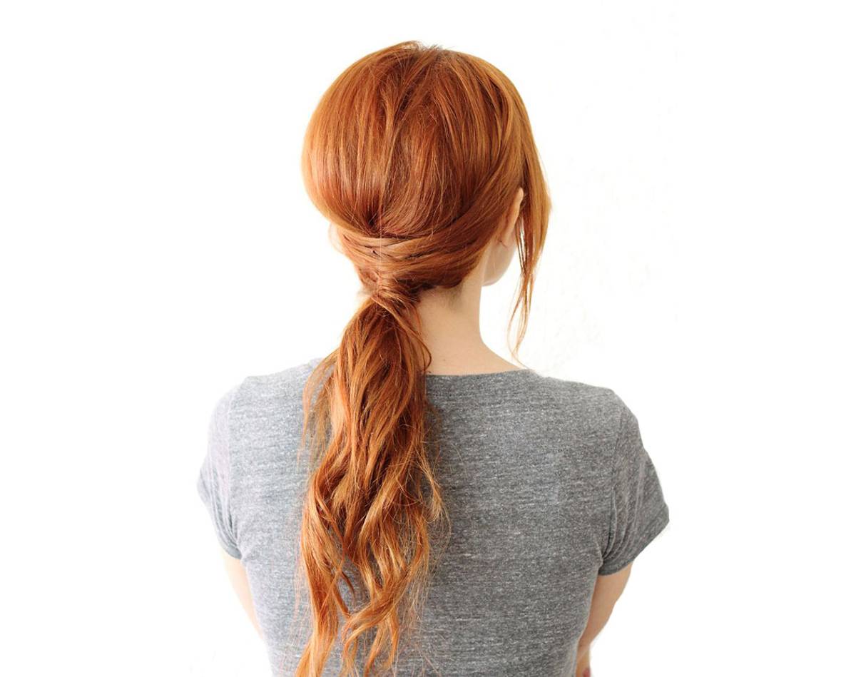 Vintage Inspired Ponytail