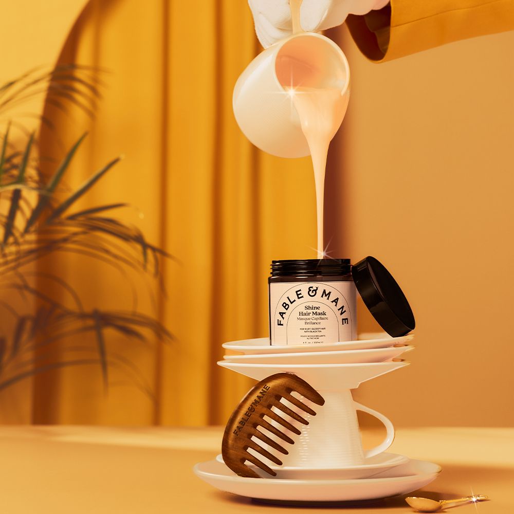 fable & mane shine hair mask