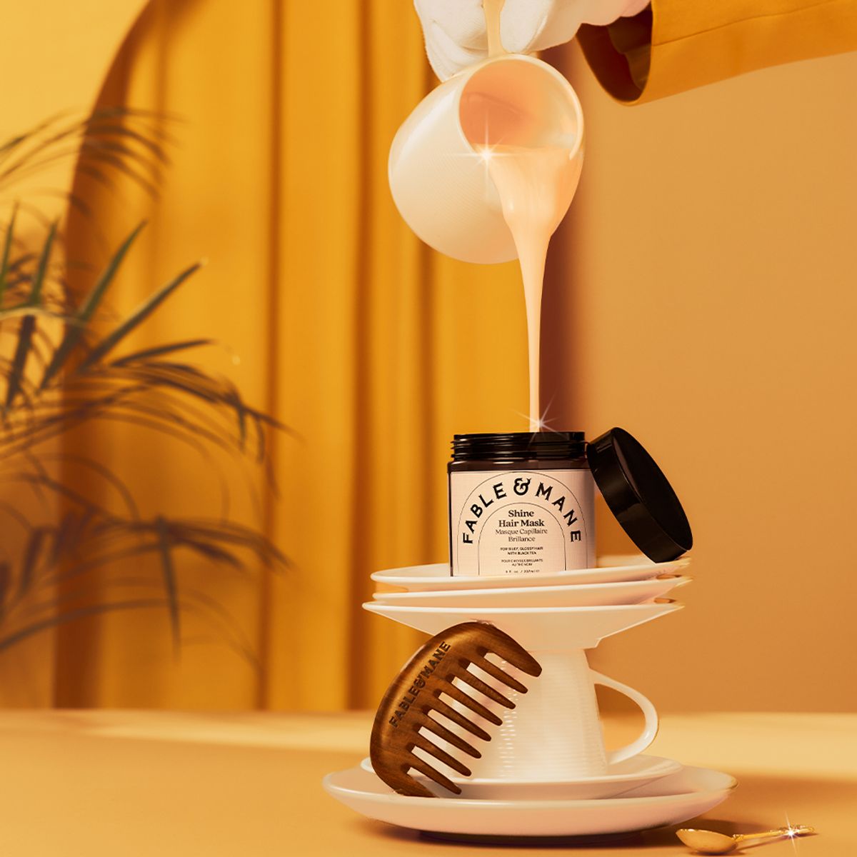 fable & mane shine hair mask