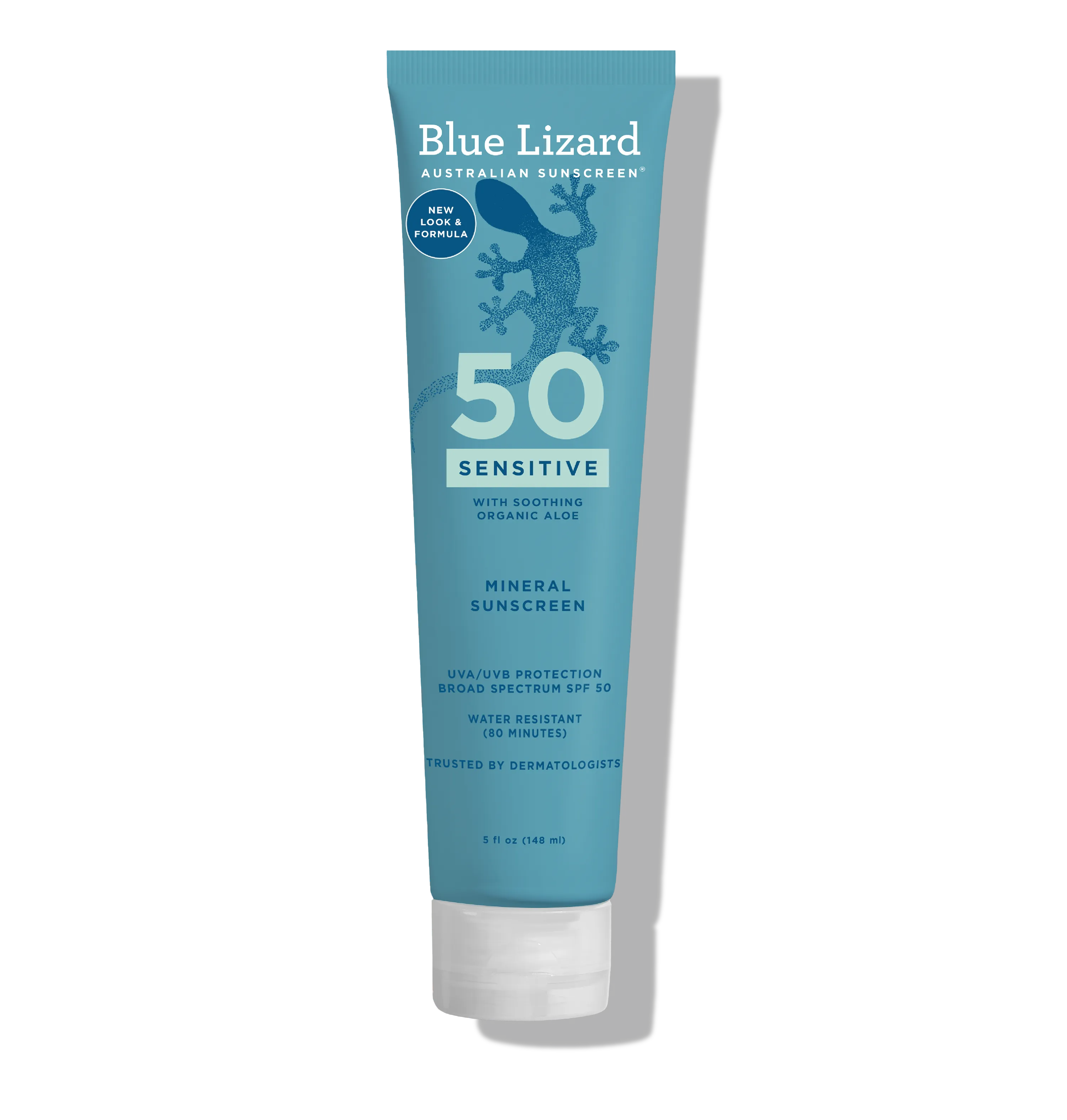 Blue Lizard Sensitive Mineral SPF 50 Sunscreen Lotion