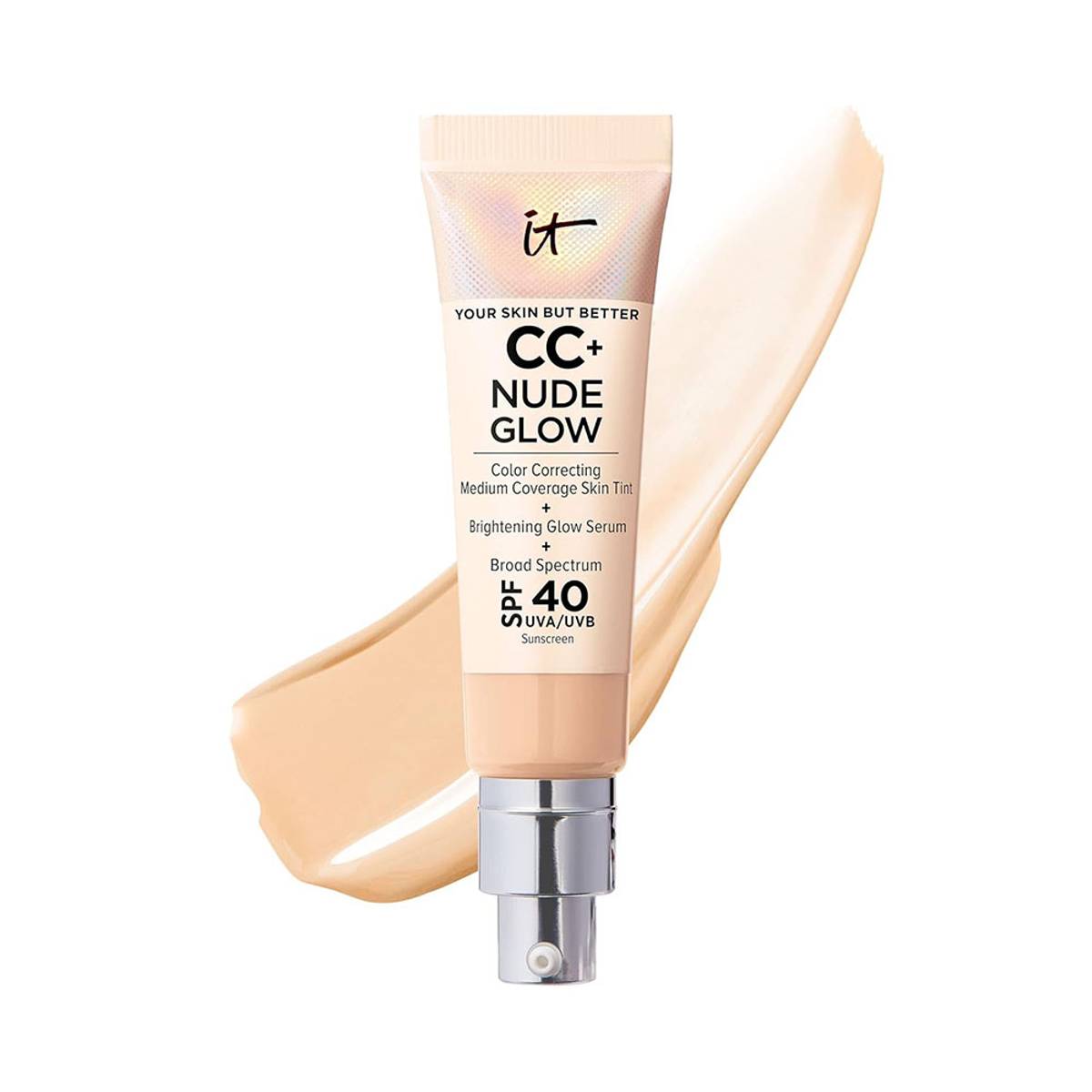 it cosmetics cc+ nude glow skin tint