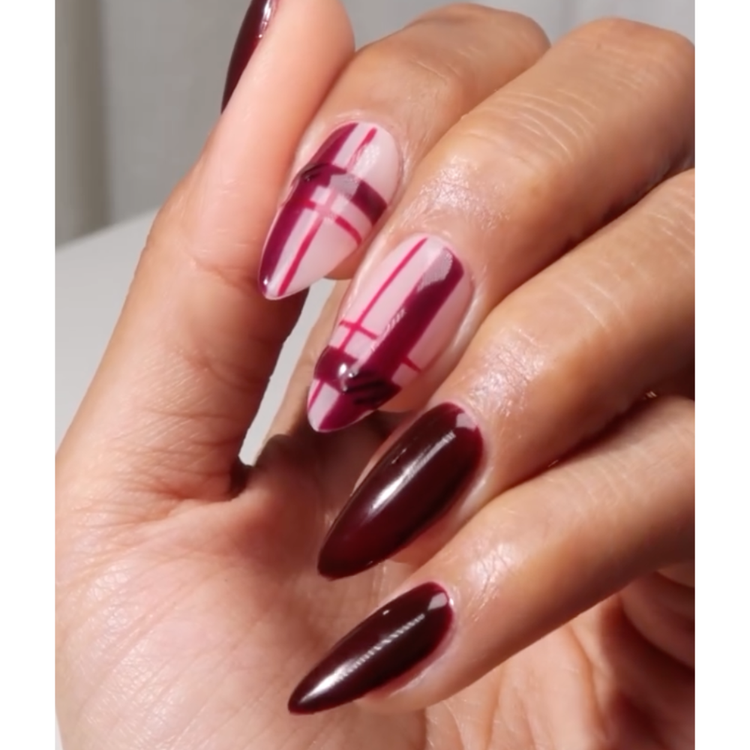 Burgundy Gift Wrap