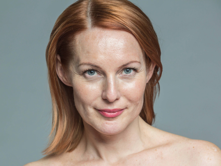 woman with red hair