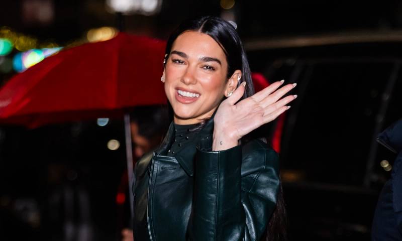 Dua Lipa is seen in Midtown on December 11, 2024 in New York City.