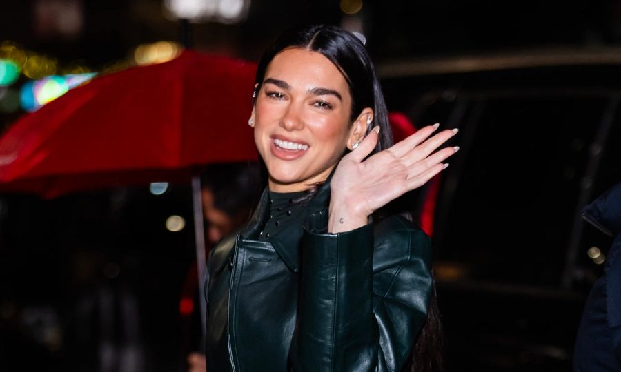 Dua Lipa is seen in Midtown on December 11, 2024 in New York City.
